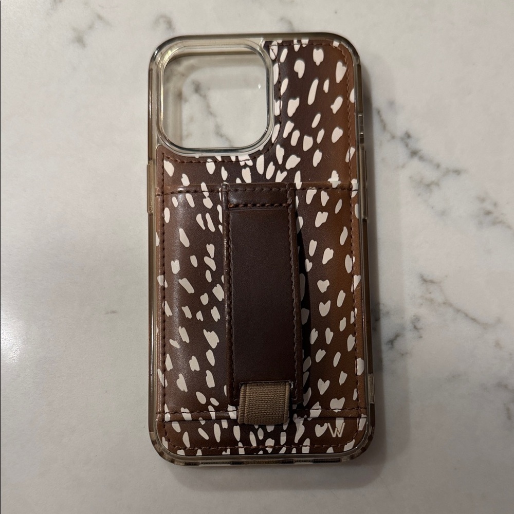 Walli Case iPhone 13 Pro - Deer Print